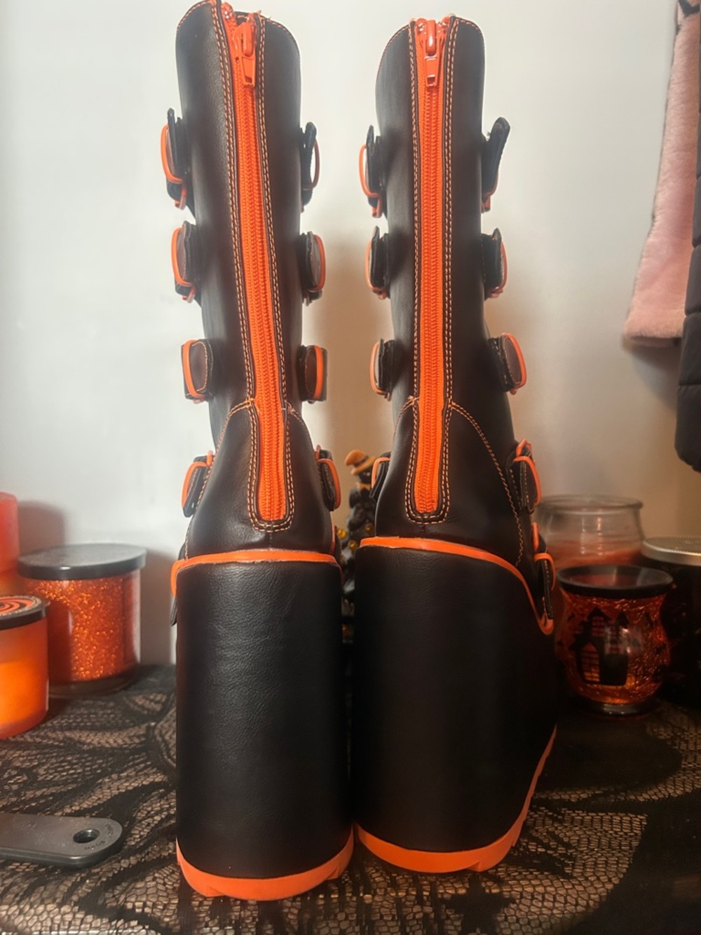 YRU Dune Jack oโlantern platform boots 6 NIB - Picture 3 of 7